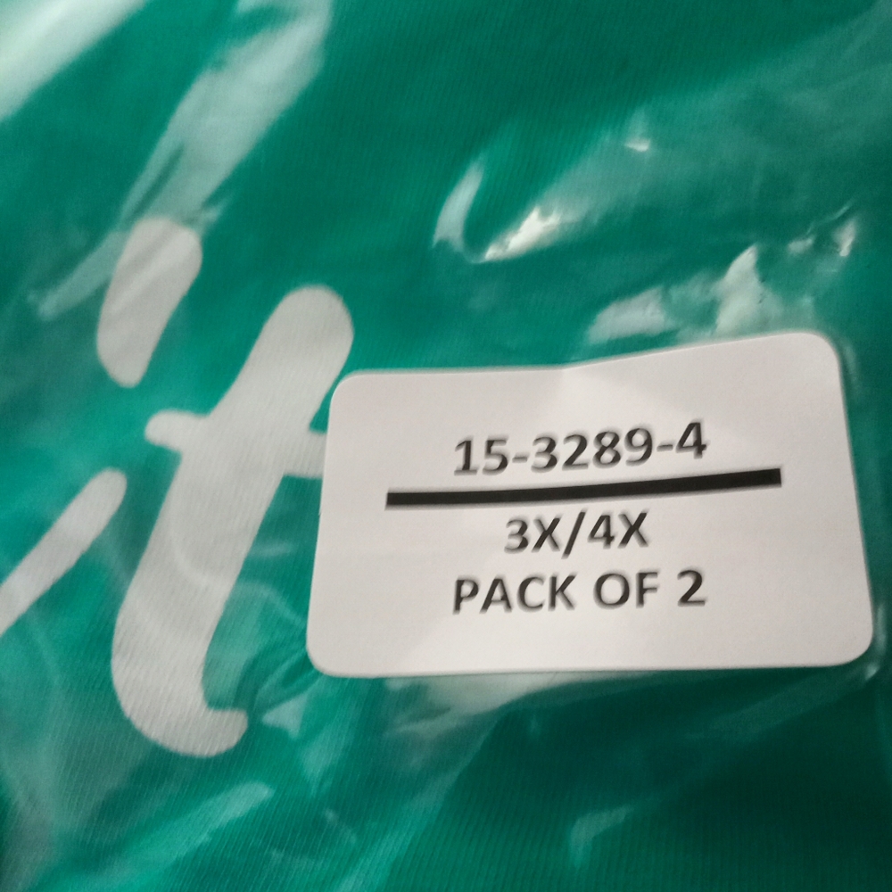 Ladies plus sz nightshirts 2 pk